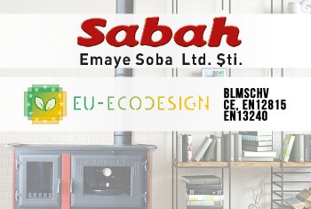 Sabah CE, EN12815, EN13240, EcoDesign, BlmSchV ve ISO9001 Sertifikaları ile ihracatını geliştirmeye devam ediyor. 